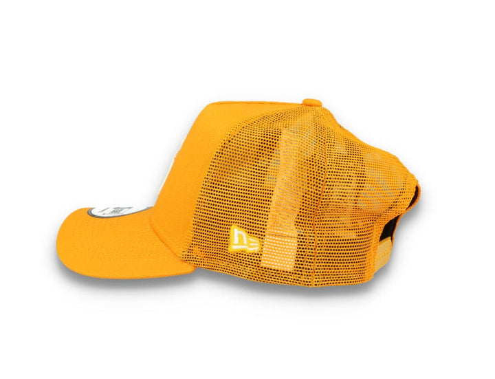 Tonal Mesh Trucker Cap NY Yankees R Gold - LOKK