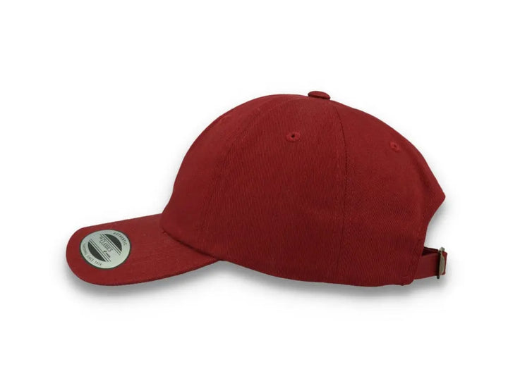 Maroon Dad Cap Low Profile Cotton Twill - Yupoong 6245CM - LOKK