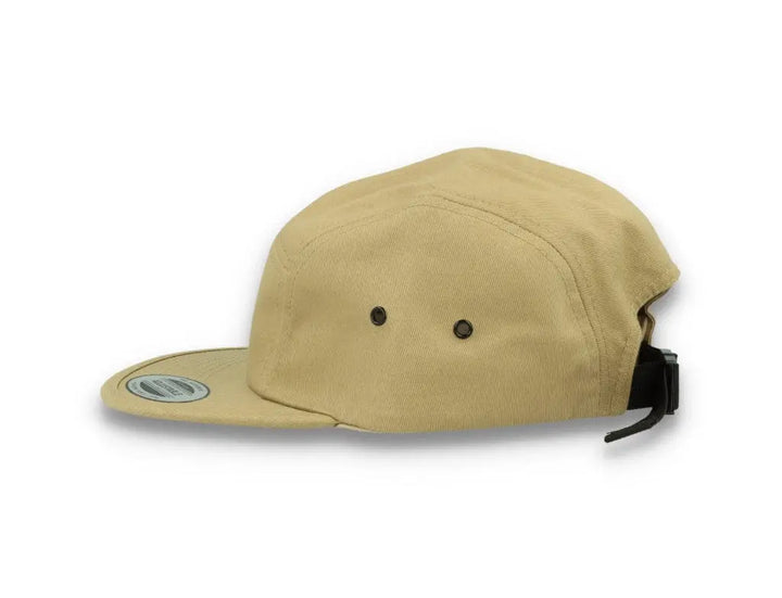 Khaki 5-Panel Classic Jockey Cap - Yupoong 7005 - LOKK