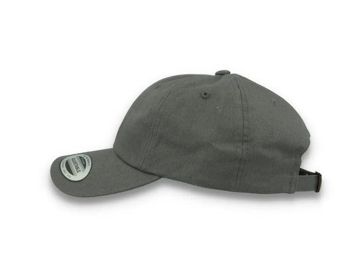 Dark Grey Dad Cap Low Profile Cotton Twill - Yupoong 6245CM - LOKK