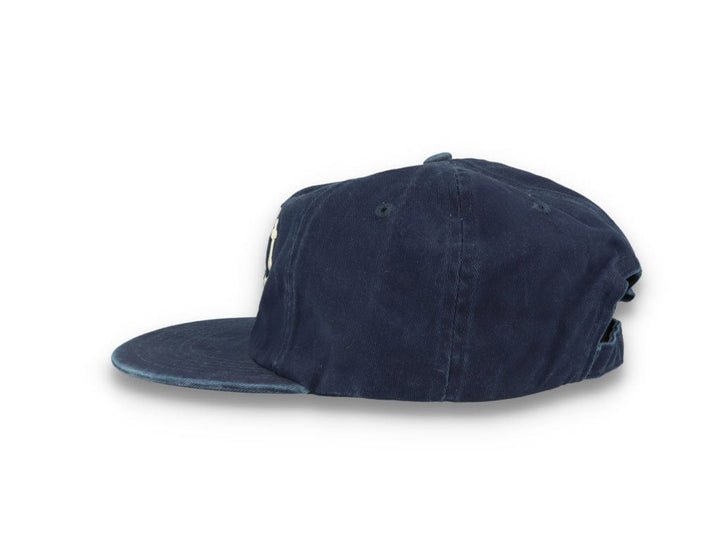 Free & Easy Don't Trip Strapback Hat Washed Navy - LOKK