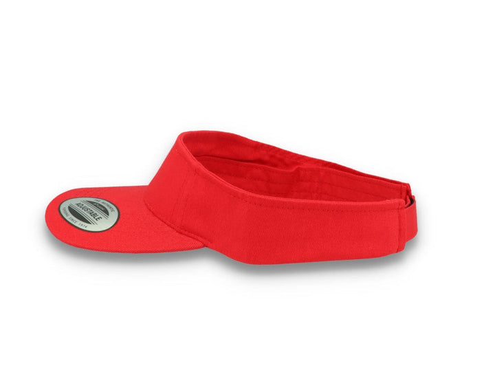 Sun Visor Curved Red - Yupoong 8888 - LOKK