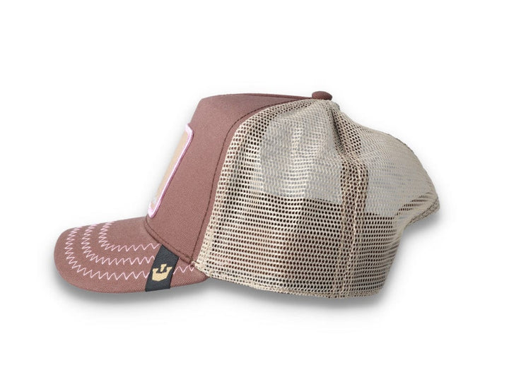 Goorin Trucker Cap Chicky Boom Brown - LOKK