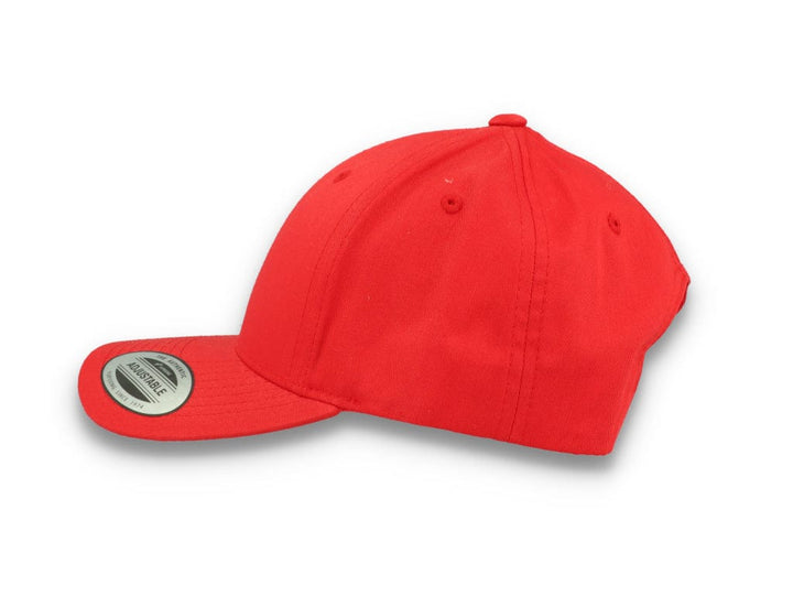 Curved Baseball Cap Snapback Red - Yupoong 7706 - LOKK