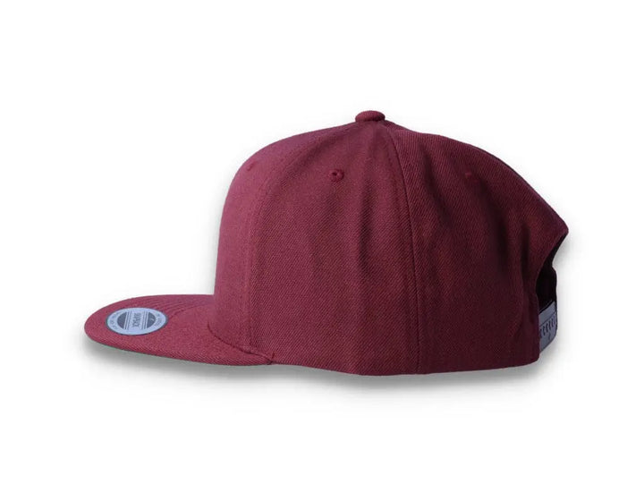 Maroon Snapback Cap - Yupoong 6089M - LOKK