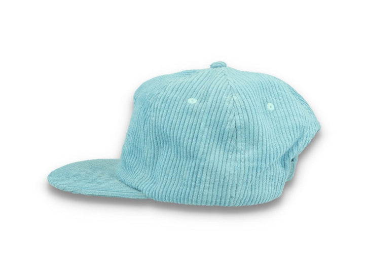 Free & Easy Don't Trip Fat Corduroy Snapback Cap Blue - LOKK