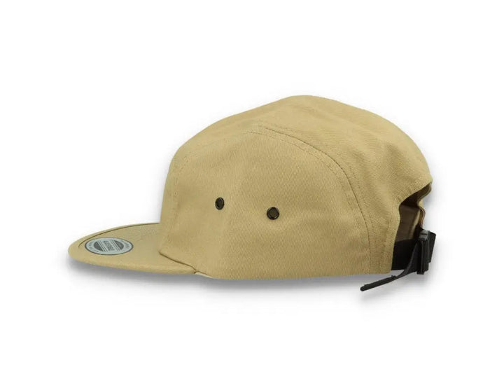 Khaki 5-Panel Classic Jockey Cap - Yupoong 7005 - LOKK