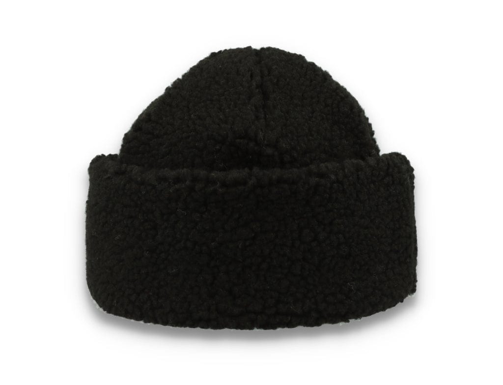 Beanie Fur Ball Black Smoke - LOKK
