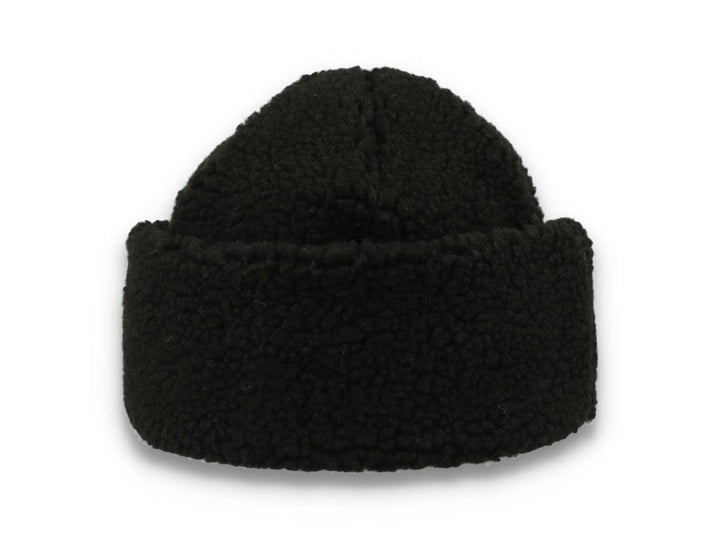 Beanie Fur Ball Black Smoke - LOKK