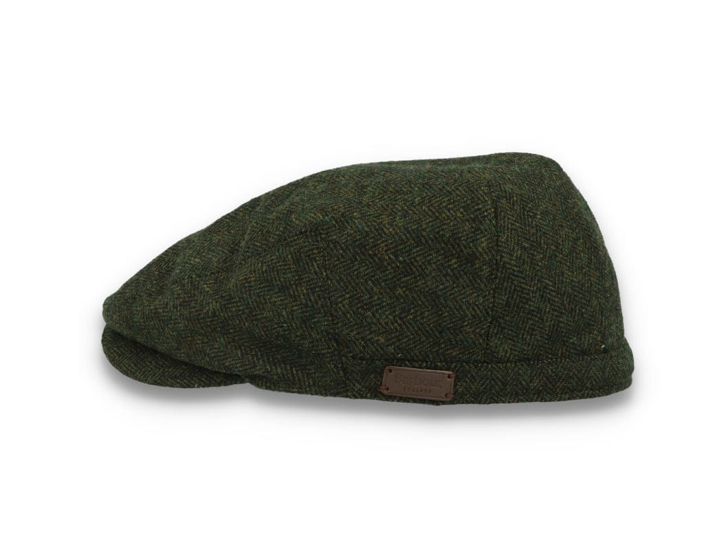 Barbour Barlow Flat Cap Olive - LOKK