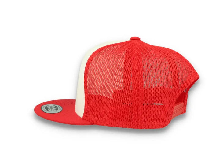 Classic Trucker Cap Red/White/Red - Yupoong 6006 - LOKK