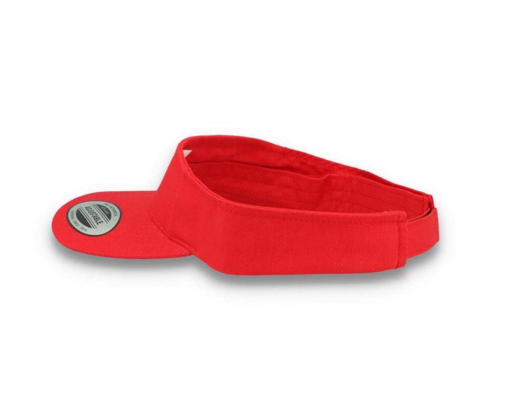 Sun Visor Curved Red - Yupoong 8888 - LOKK
