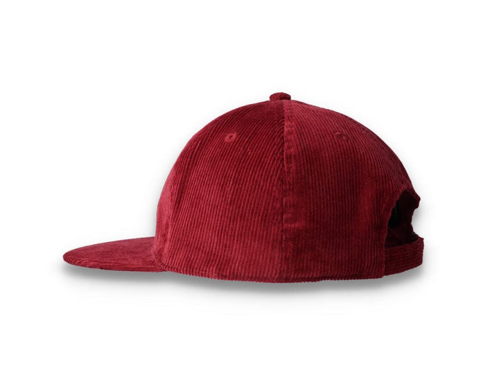 Playdude Trip Advisor Cord Cap Burgundy - LOKK