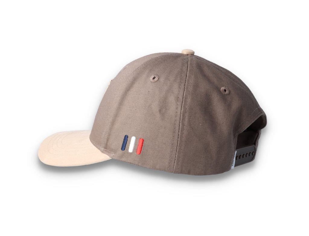 Baseball Cap Suede II Caribou Brown/Oyster Grey - LOKK