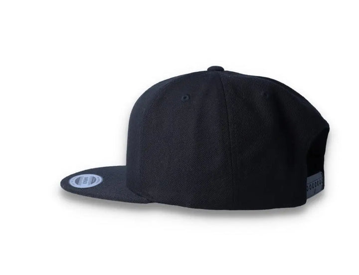 Black Snapback Cap - Yupoong 6089M - LOKK