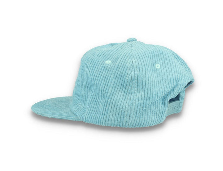 Free & Easy Don't Trip Fat Corduroy Snapback Cap Blue - LOKK