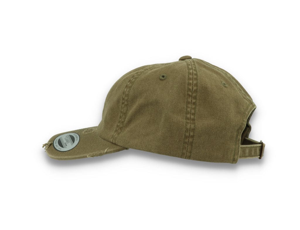 Low Profile Destroyed Cap Buck Green 6245DC - LOKK