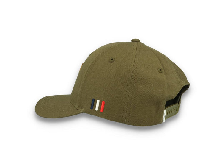 Encore Organic Baseball Cap Olive Night/Rubber - LOKK