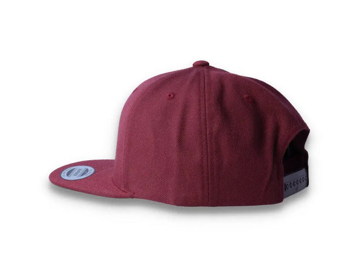 Maroon Snapback Cap - Yupoong 6089M - LOKK