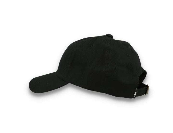 Huf Set Og Cv 6 Panel Hat Black - LOKK