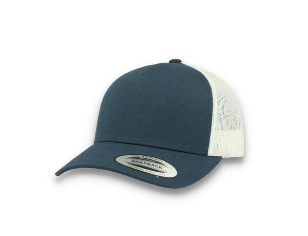 Trucker Cap Navy/White 5-Panel Retro Trucker 2-Tone 6506T - LOKK