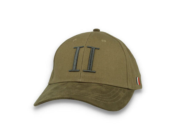 Baseball Cap Suede II Olive Night/Rosin - LOKK