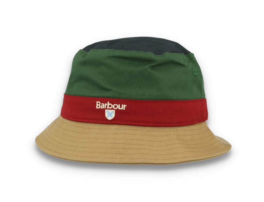 Bucket Hat Barbour Laytham Racing Green Multi