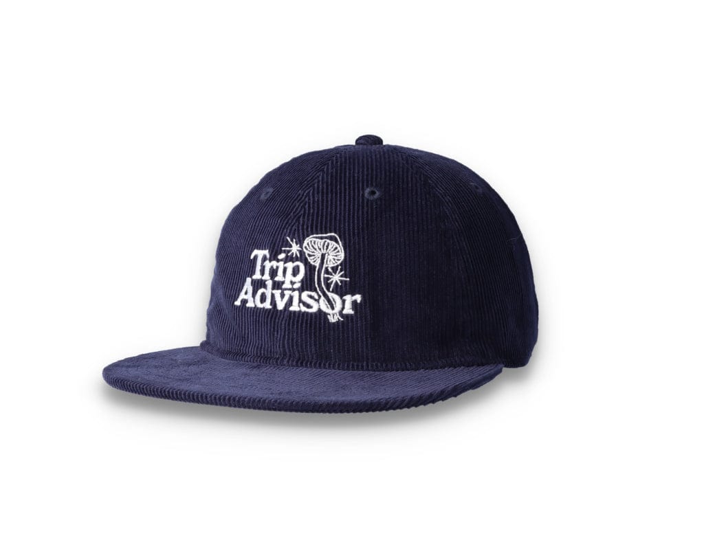 Playdude Trip Advisor Cord Cap Navy - LOKK