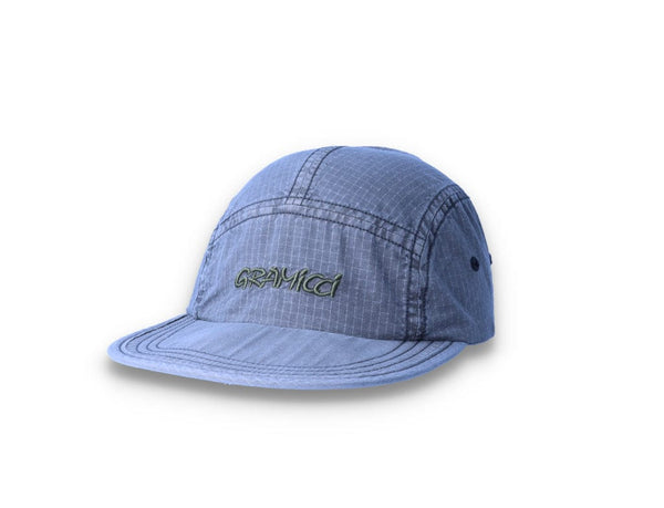 Cap 5-Panel Bedrock Grey Pigment - LOKK