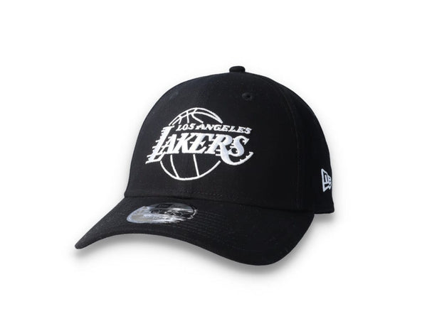 Cap Black LA Lakers NBA Essential Outline - LOKK