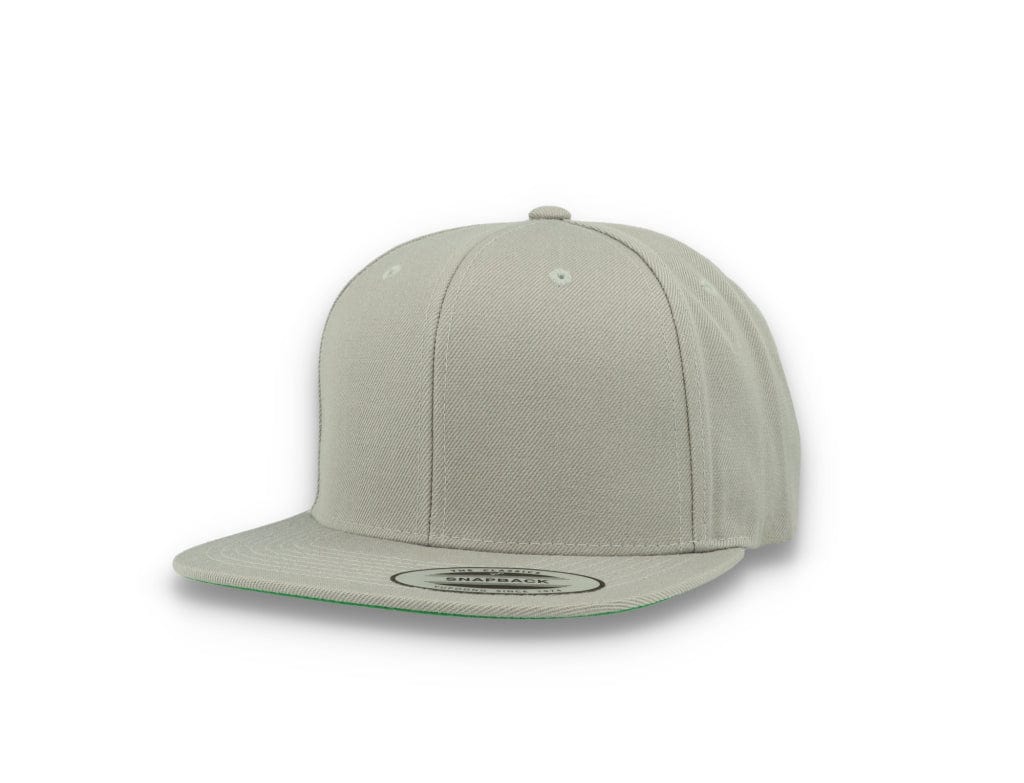 Silver Grey Snapback Cap 6089M - LOKK