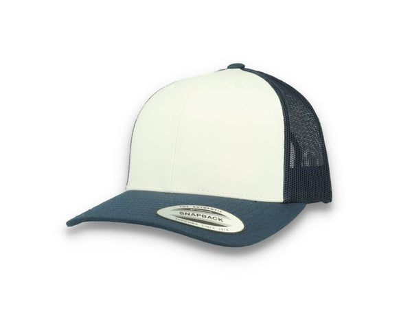 Retro Trucker White/Navy/White Flexfit 6606CF - LOKK