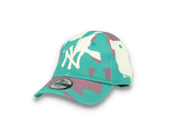 Barne Cap 9FORTY Infant Camo Pack NY Yankees Teal - LOKK