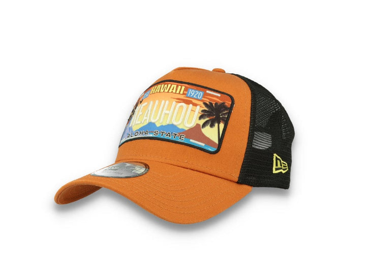 License Plate Trucker Cap Spring Toffee - LOKK