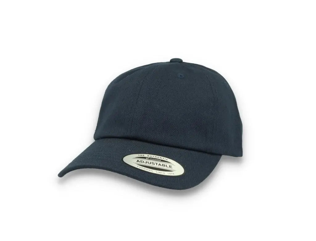 Navy Dad Cap Low Profile Cotton Twill - Yupoong 6245CM - LOKK