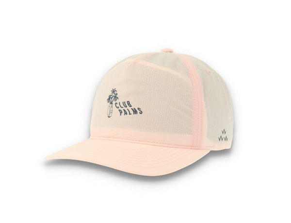 Club Palms Cap Light Pink - LOKK