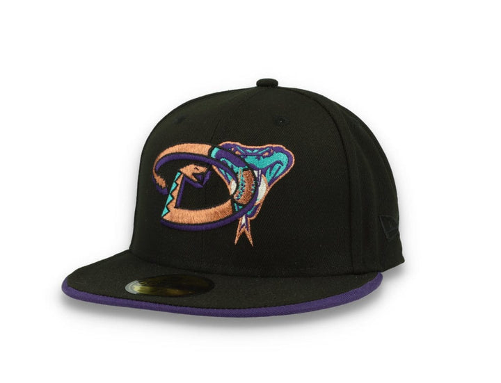 59FIFTY Team Colour Split Arizona Diamondbacks Black - LOKK