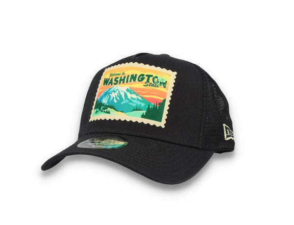 9FORTY A-Frame Trucker Cap Postcard Washington State - LOKK
