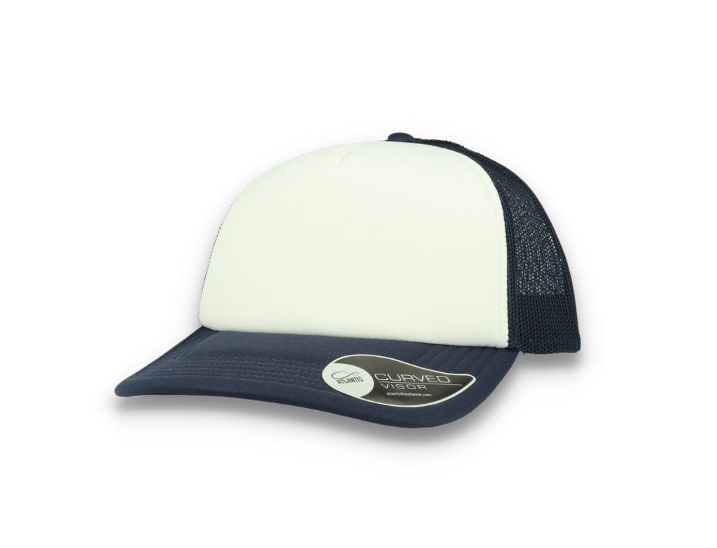 Trucker Cap Navy/White Atlantis Rapper Foam - LOKK