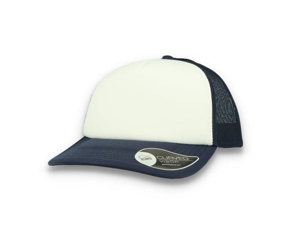 Trucker Cap Navy/White Atlantis Rapper Foam - LOKK