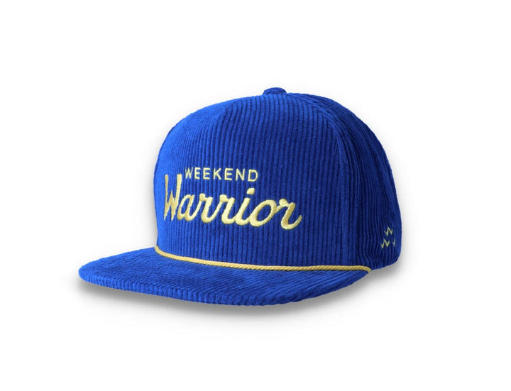 Snapback Cap Blue Weekend Warrior Corduroy - LOKK