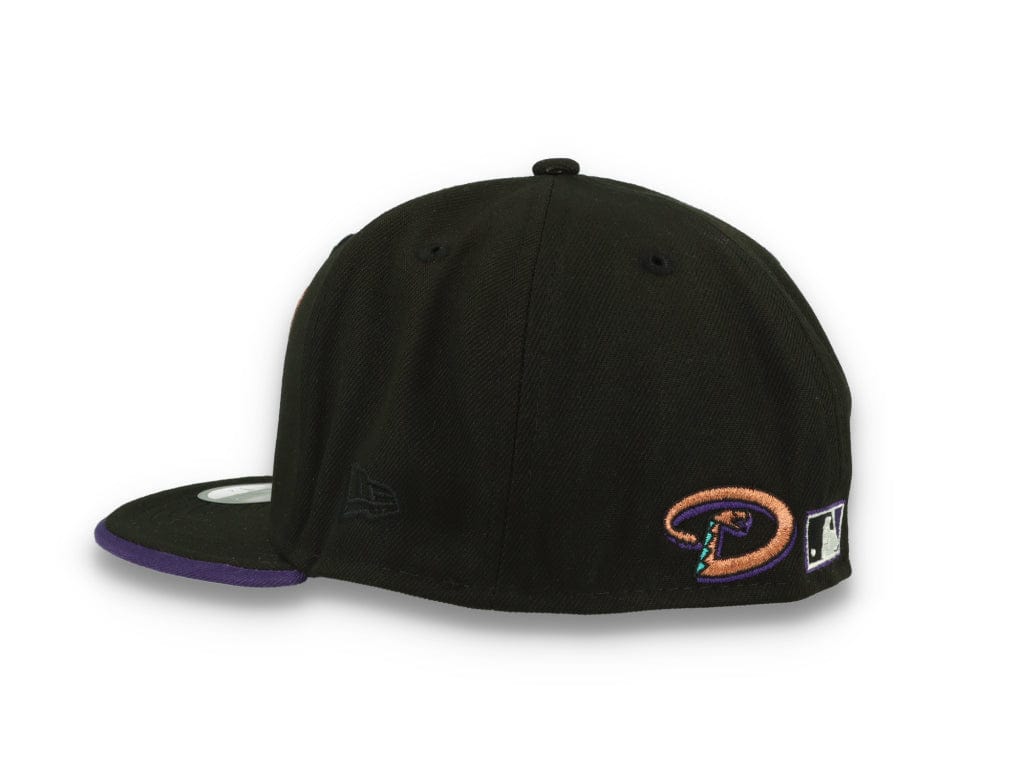 59FIFTY Team Colour Split Arizona Diamondbacks Black - LOKK