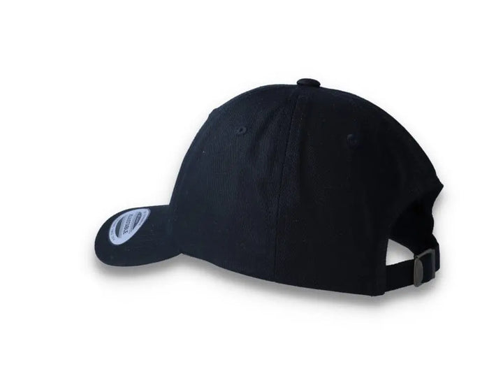 Black Dad Cap Low Profile Cotton Twill - Yupoong 6245CM - LOKK
