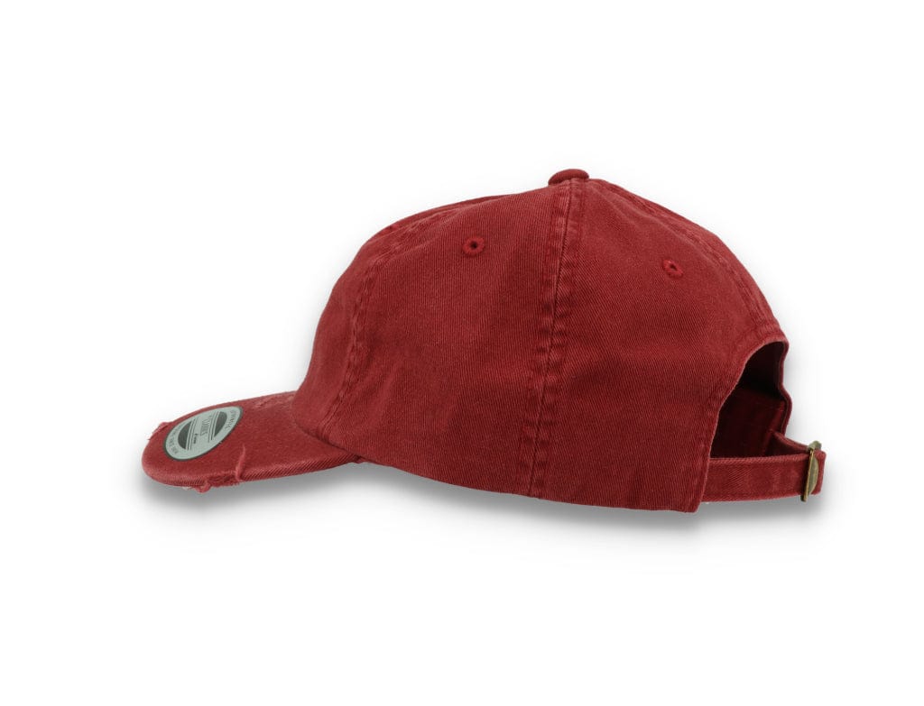 Low Profile Destroyed Cap Maroon 6245DC - LOKK