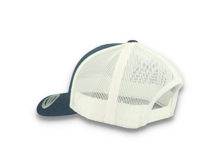 Trucker Cap Navy/White 5-Panel Retro Trucker 2-Tone 6506T - LOKK