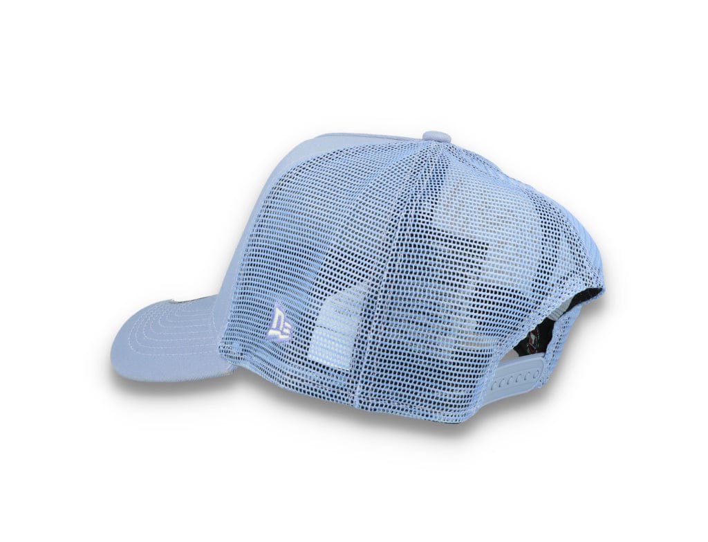 Tonal Mesh Trucker Cap NY Yankees Iris Flower - LOKK