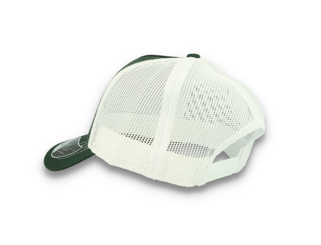 Trucker Cap Bottle Green/White Atlantis Rapper Canvas - LOKK