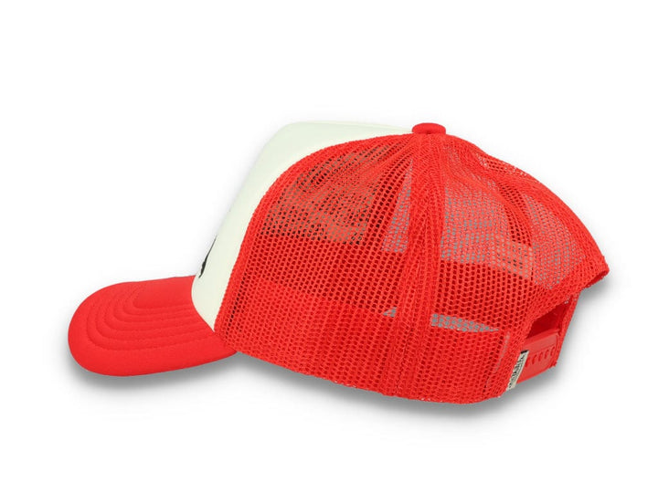 Von Dutch Trucker Cap Baker White/Red - LOKK