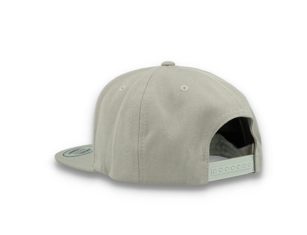 Silver Grey Snapback Cap 6089M - LOKK