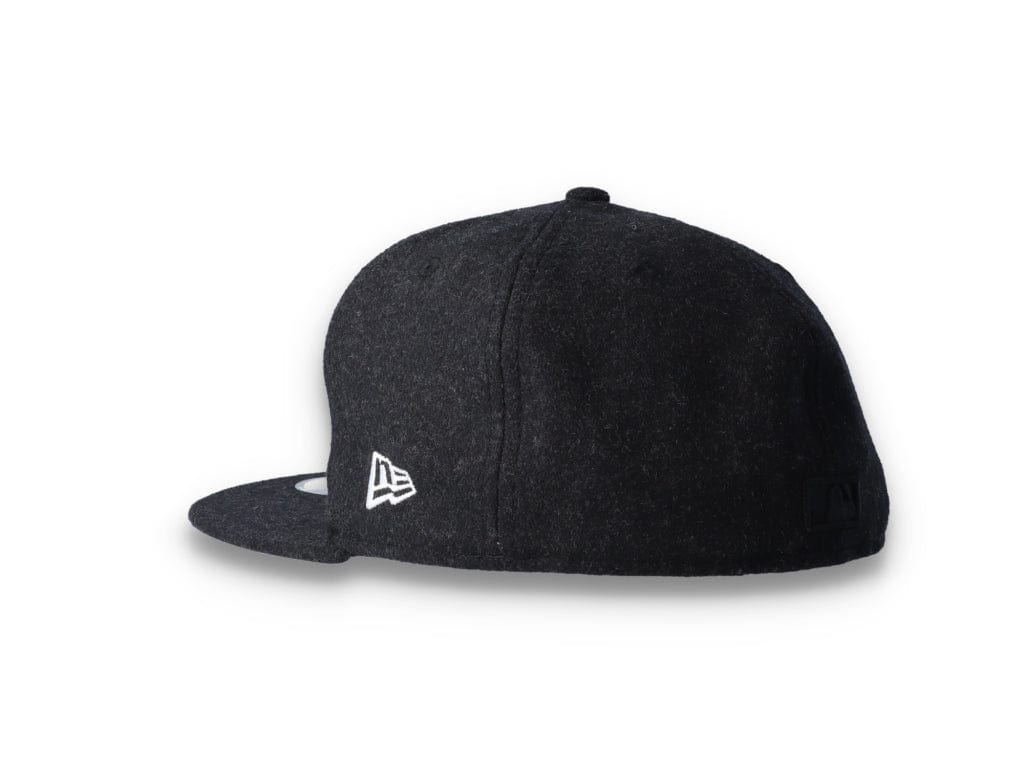 59FIFTY Melton Wool LA Dodgers Black/White - LOKK